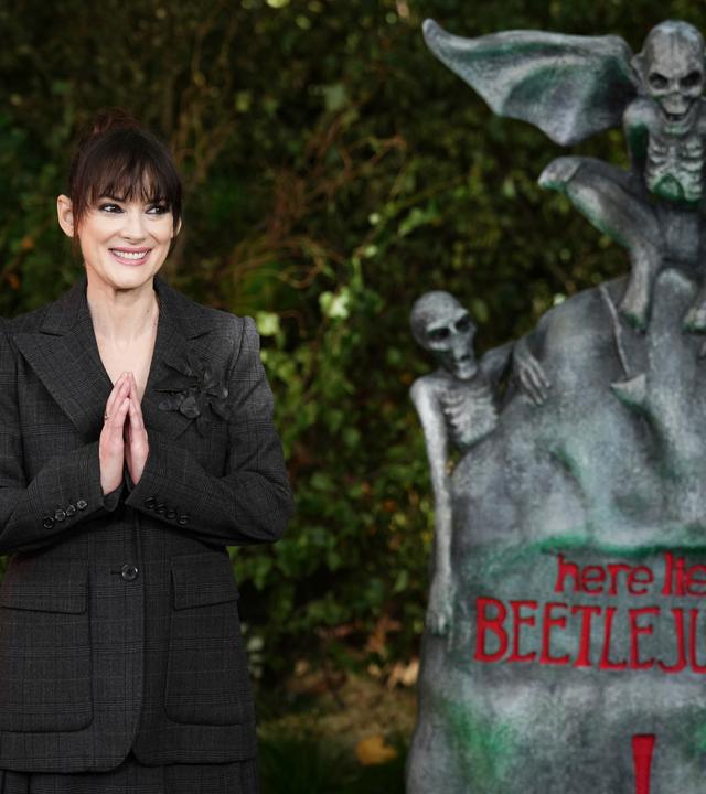 Winona Ryder bei London-Premiere von Beetlejucie 2