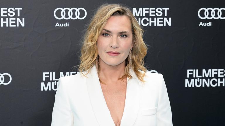 Hollywoodstar Kate Winslet auf dem Roten Teppich des Münchner Filmfests.