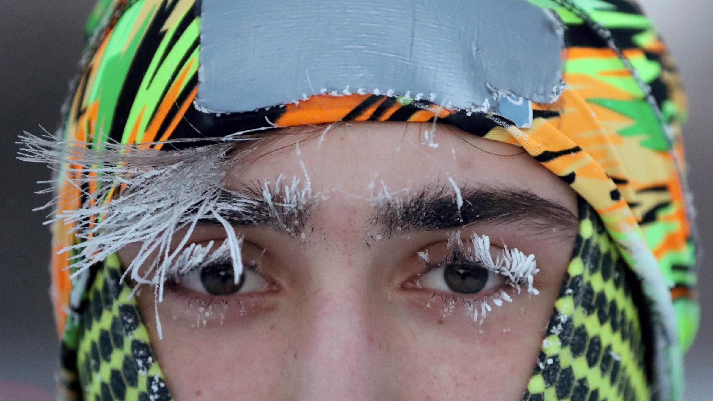 Winter in den USA, aufgenommen am 30.01.2019 in Minneapolis 