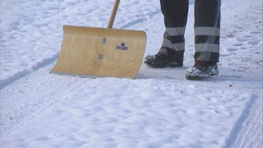 Schneeschippe