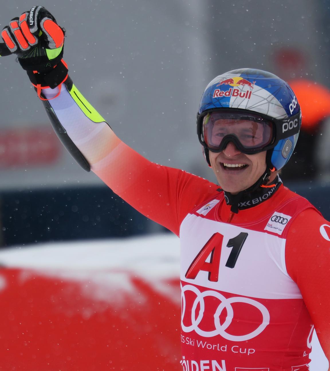 Der Schweizer Marco Odermatt gewinnt das Rennen in Söden.