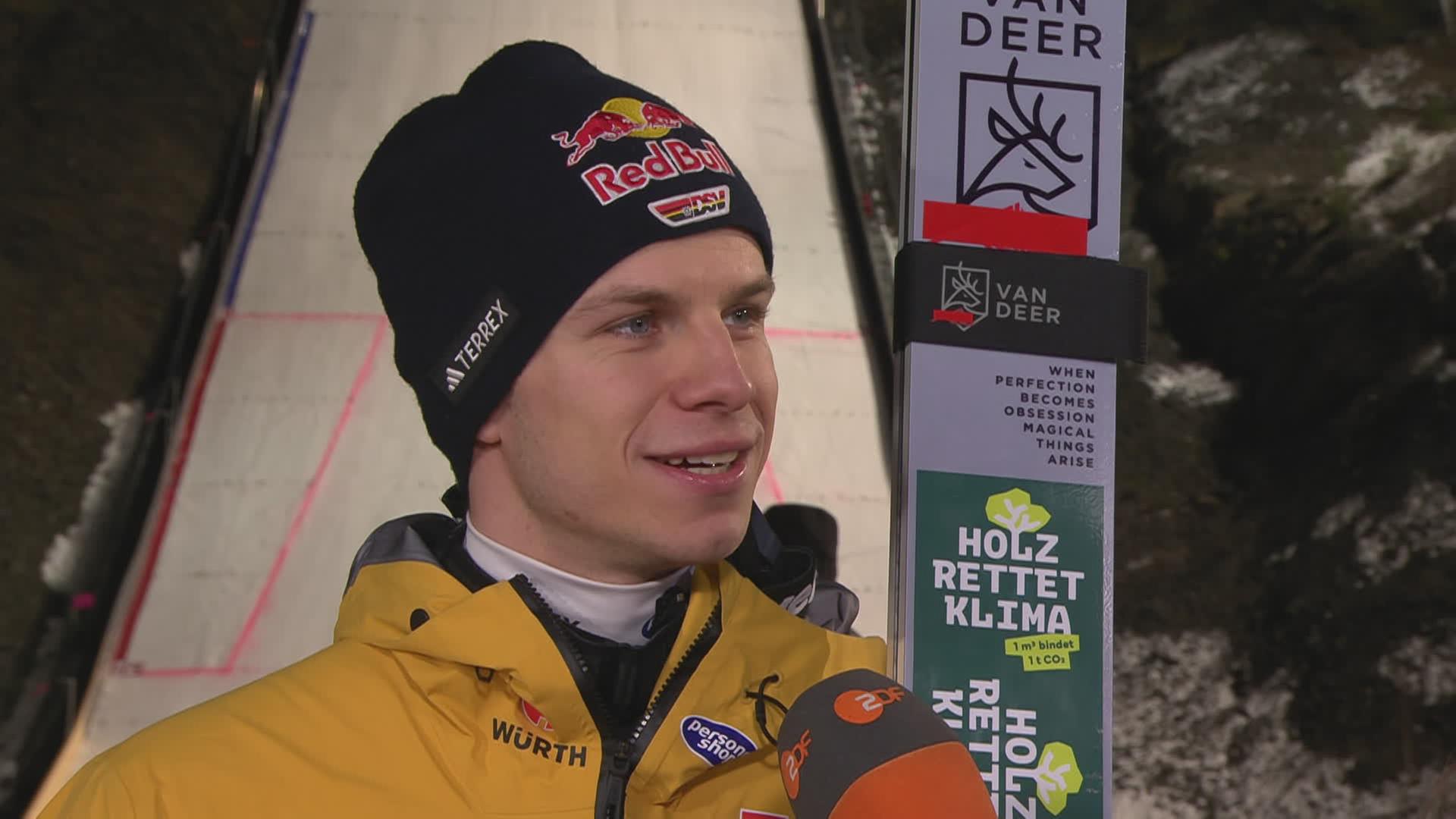 Andreas Wellinger im Interview.