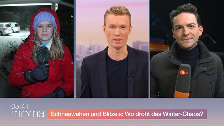 Wintersturm Elli in Bayern und Niedersachsen
