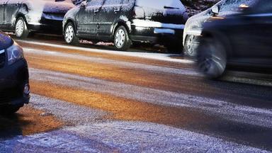 Schnee auf den Straßen
