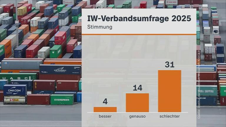 Grafik: IW-Verbandsumfrage 2025
