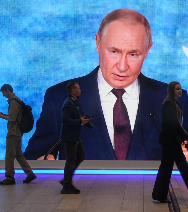 Wirtschaftsforum in St. Petersburg