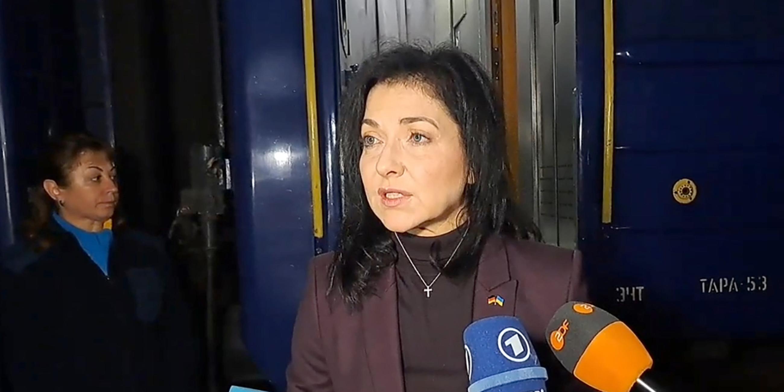 Bundeswirtschaftsministerin Katherina Reiche (CDU) ist in Begleitung einer Wirtschaftsdelegation zu einem Besuch in der Ukraine eingetroffen. 