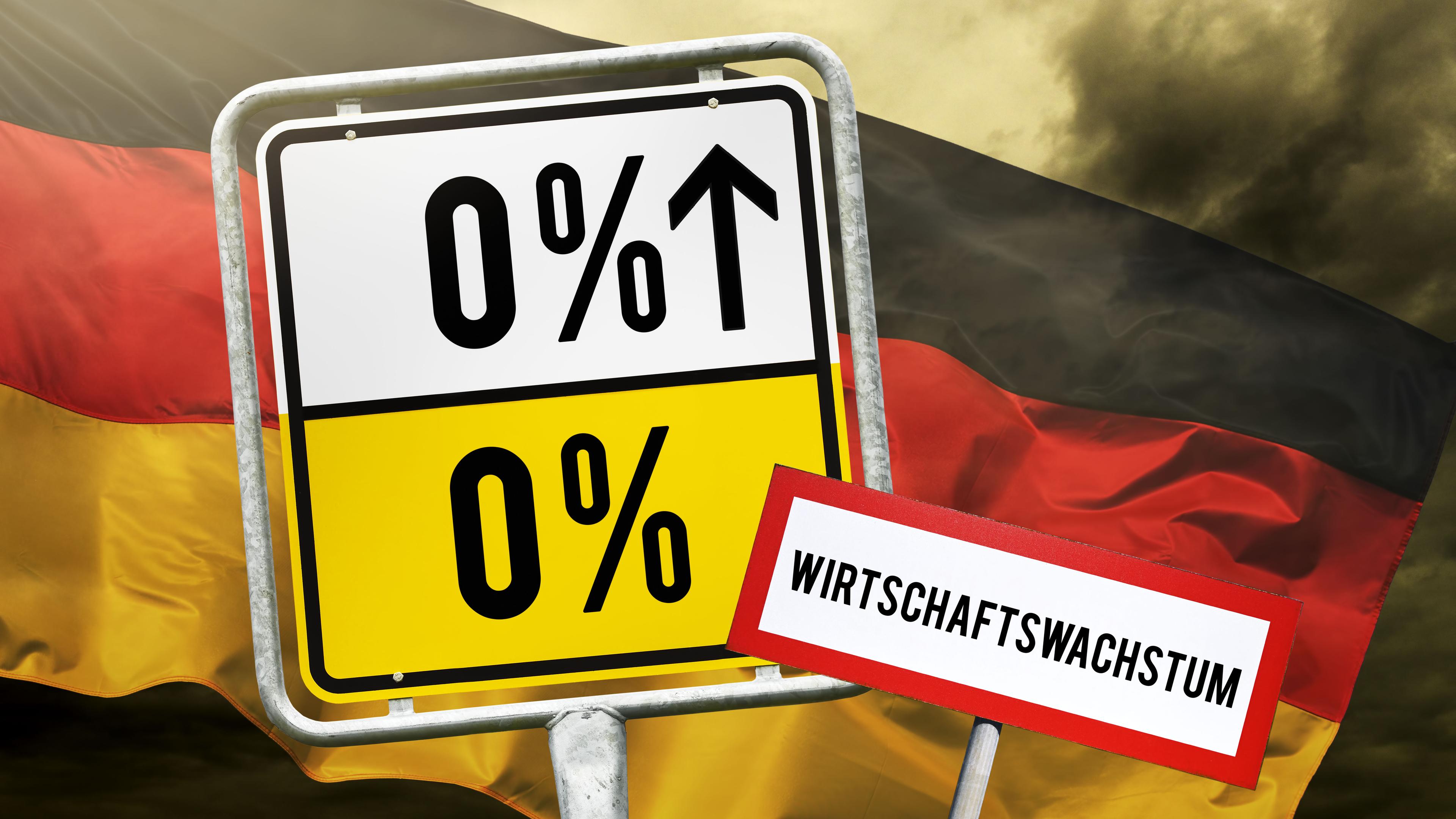 Symbolfoto Wirtschaftswachstum 0%