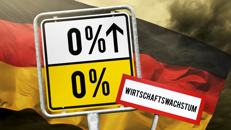 Symbolfoto Wirtschaftswachstum 0%