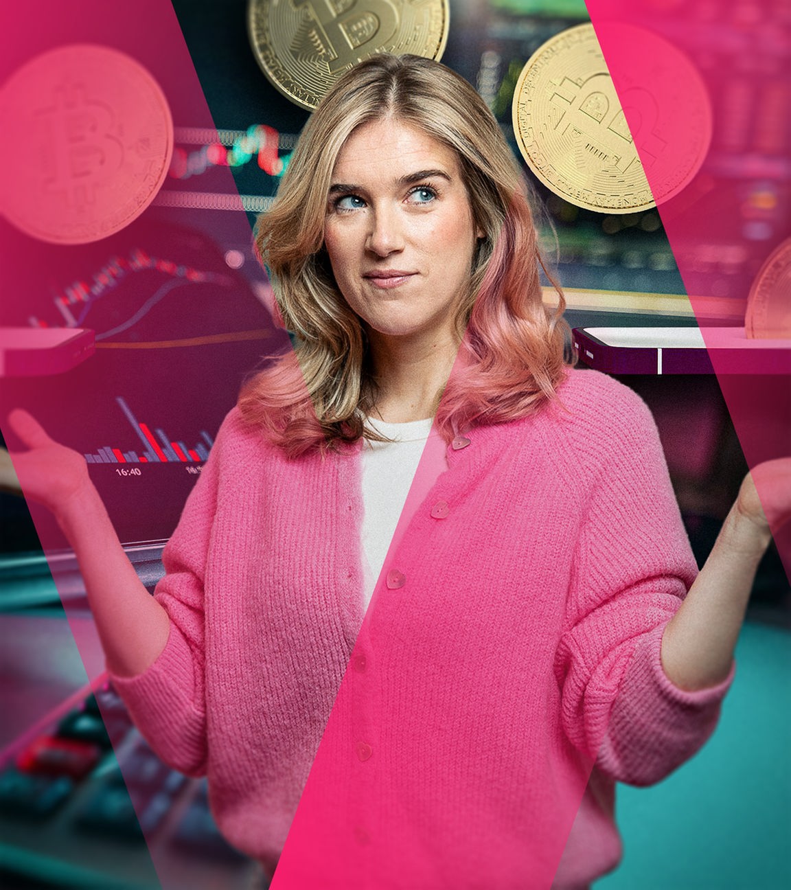 Katjana Gerz jongliert mit Bitcoins