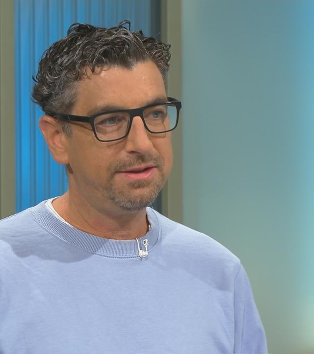 ZDF-Reporter Sven-Hendirk Hahn im Gespräch