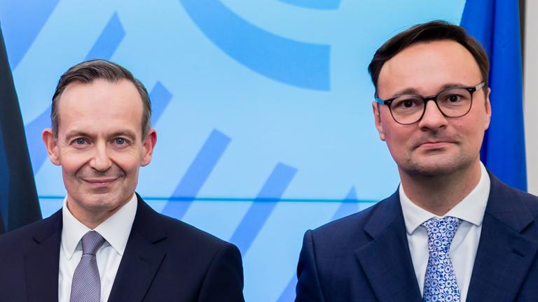 Volker Wissing und Oliver Luksic