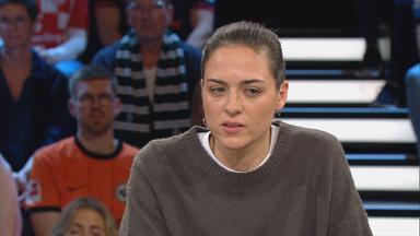 Sabrina Wittmann allein unter Jungs