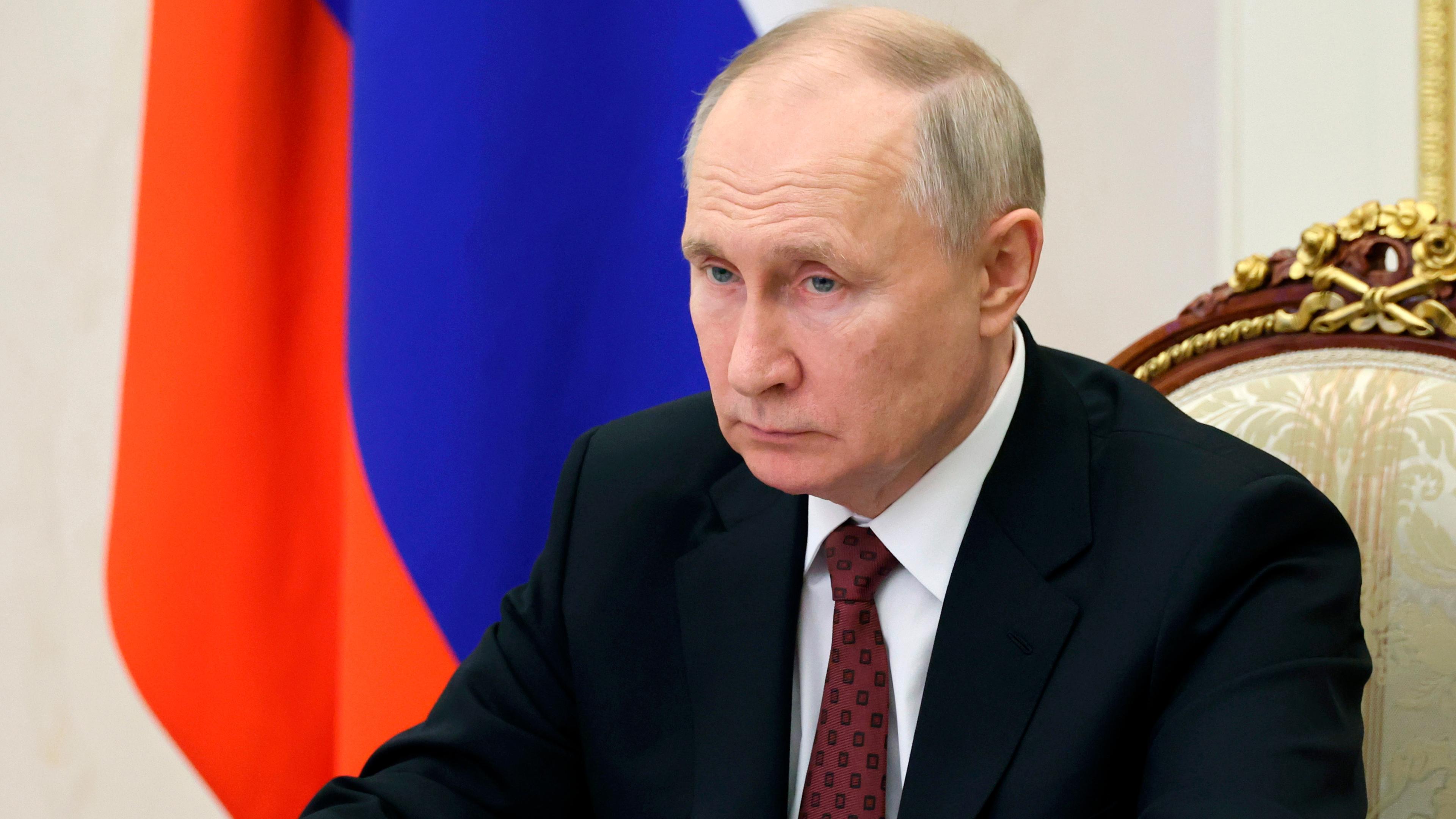 Wladimir Putin, aufgenommen am 04.12.2020 in Moskau (Russland)