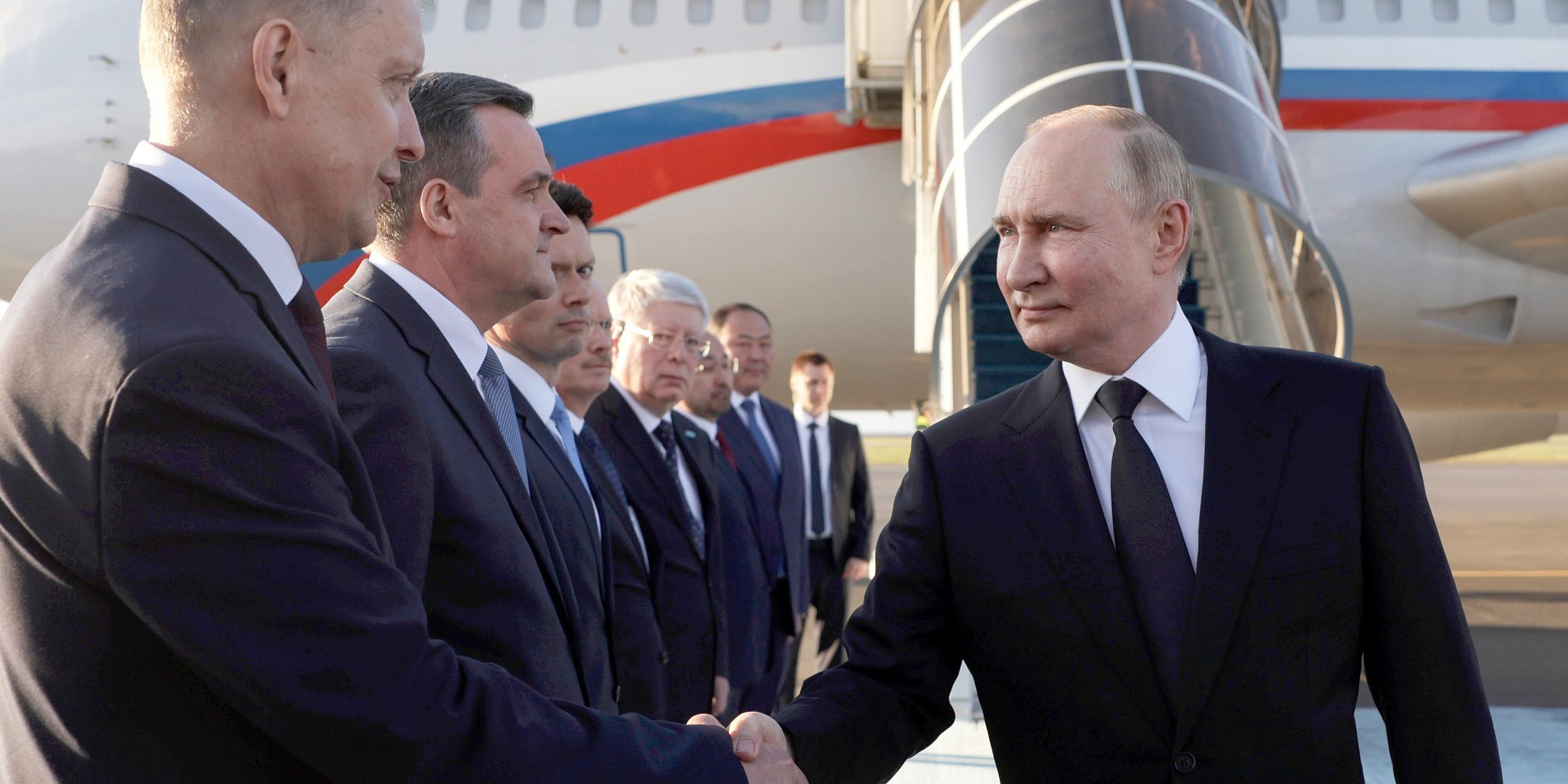 Wladimir Putin, aufgenommen am 03.07.2024 in Astana  (Kasachstan)