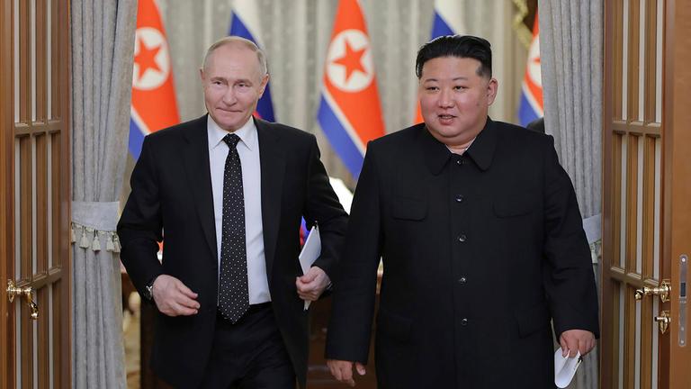 Wladimir Putin und Kim Jong Un