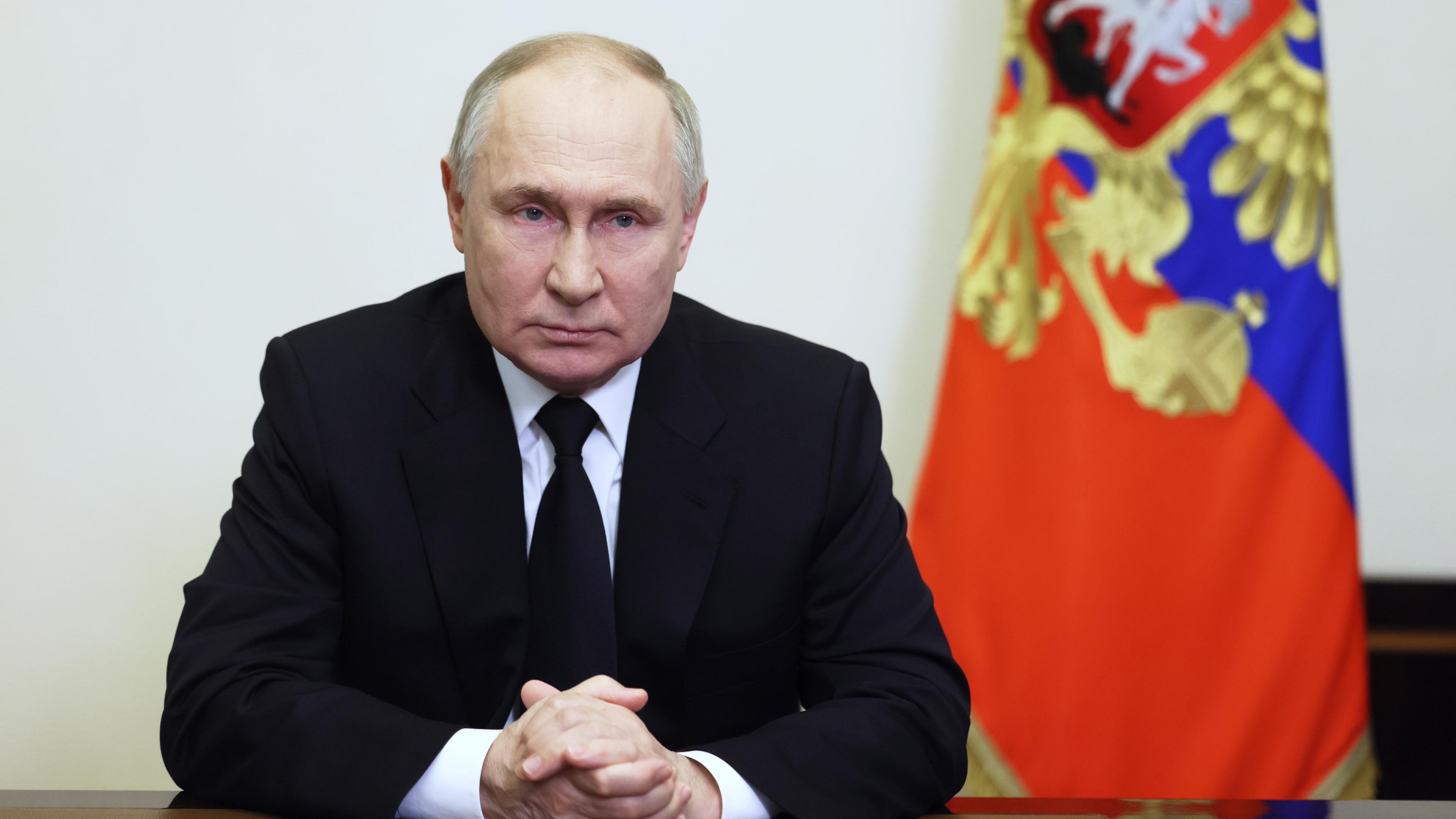 Das Bild zeigt den russischen Präsidenten Wladimir Putin.