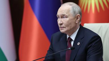 Russlands Präsident Putin bei Gipfeltreffen in Kirgistan