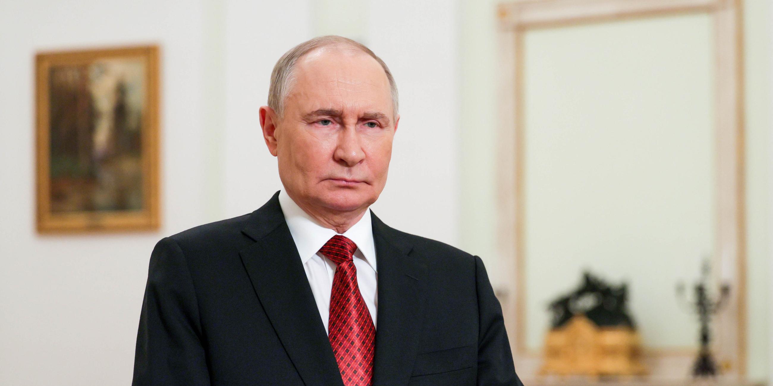 Putin hält Videoansprache anlässlich des hundertjährigen Bestehens des Artek-Kinderzentrums