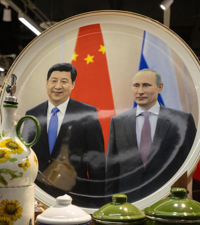 Russlands Präsident Wladimir Putin und Chinas Präsident Xi Jinping