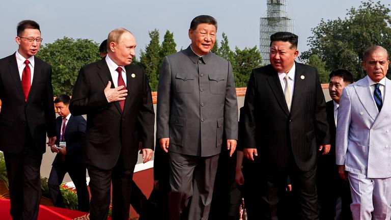 Wladimir Putin, Xi Jinping und Kim Jong-Un