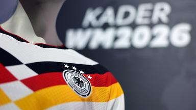 Schulterpartie des DFB-Trikots für die WM der Männer 2026.