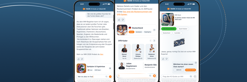 WM-Bot in der ZDFheute-App