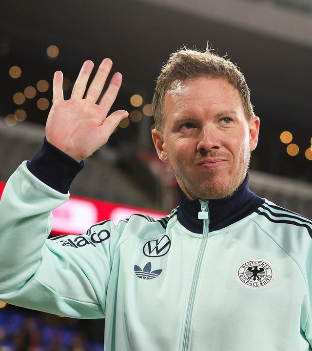 Julian Nagelsmann vor Spiel
