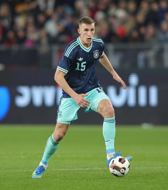 Nico Schlotterbeck beim Testspiel Schweiz - Deutschland