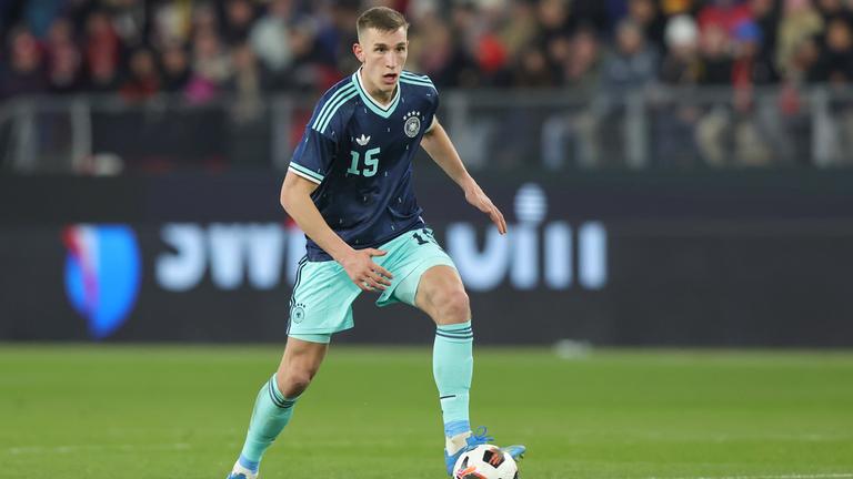 Nico Schlotterbeck beim Testspiel Schweiz - Deutschland