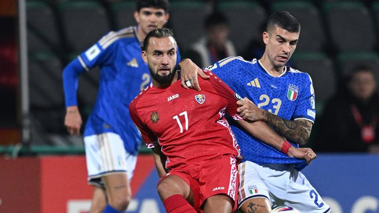 Virgiliu Postolachi und Gianluca Mancini in Chişinău am 13.11.25