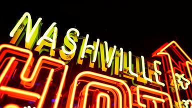 Lichtreklame mit der Aufschrift Nashville