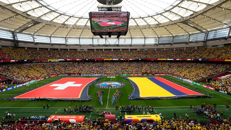 WM-Spiel Schweiz Kolumbien