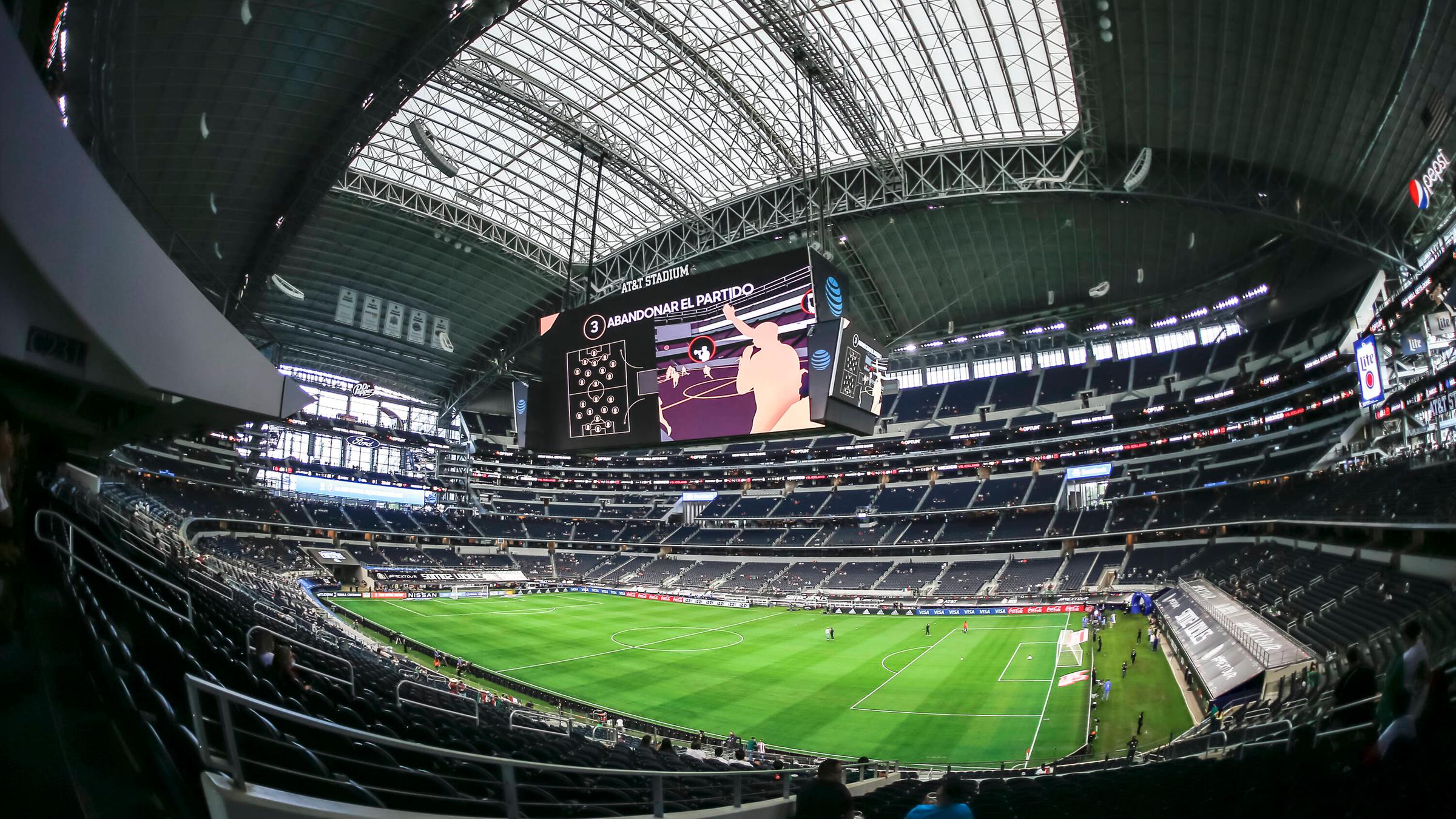 Das WM-Stadion AT&T Stadium in Dallas.