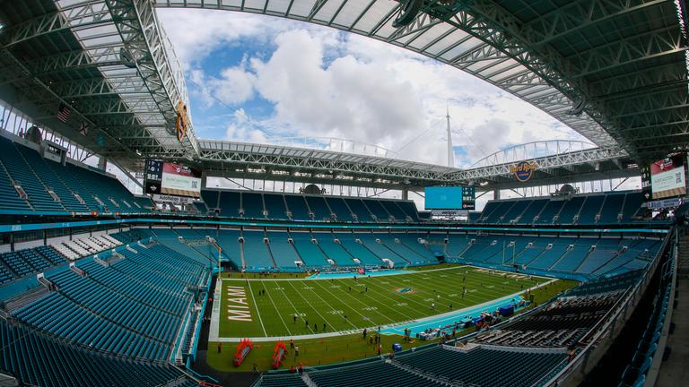 Das Hard Rock Stadium in Miami.