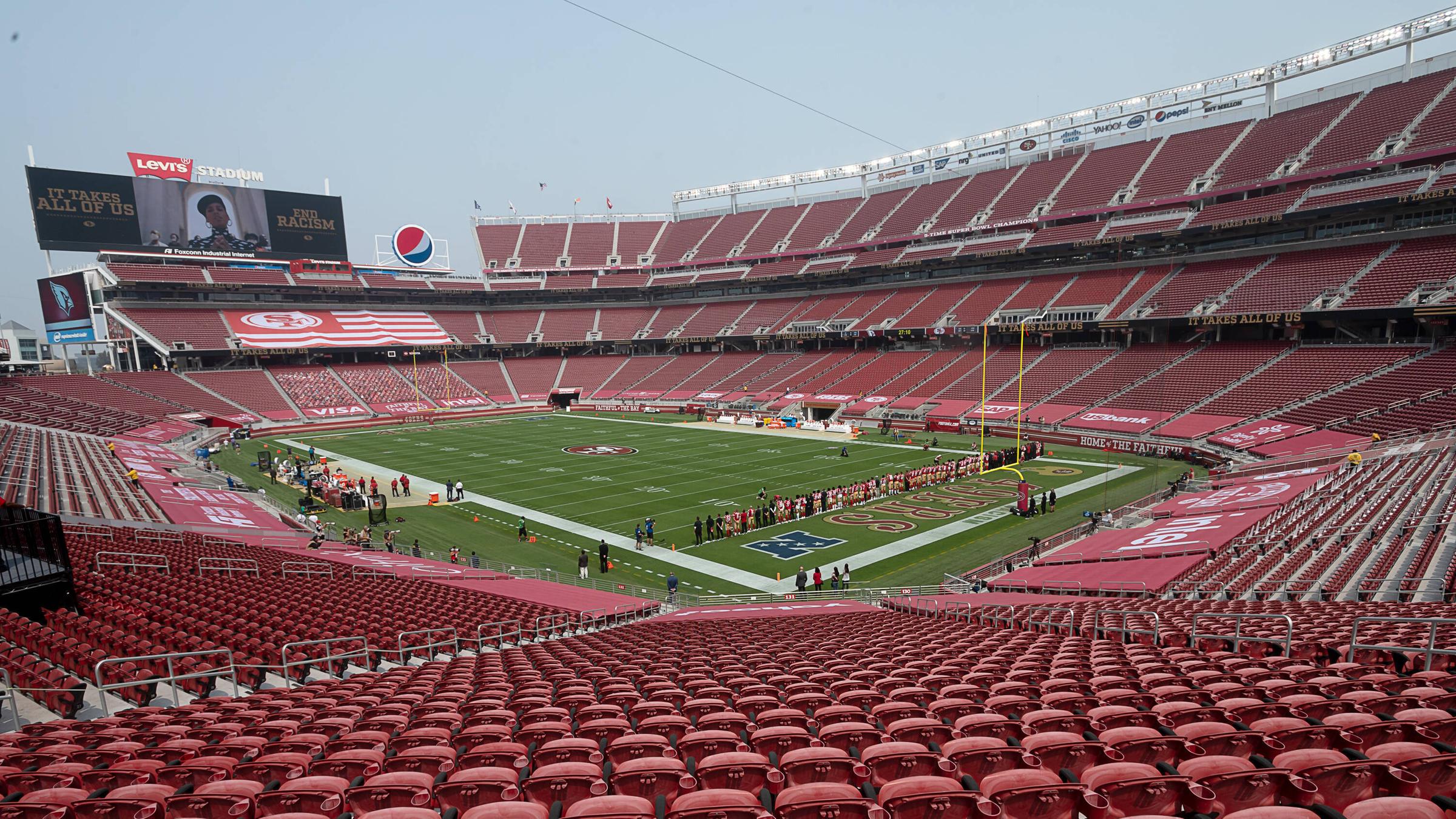 Das Levi's Stadium in Santa-Clara.