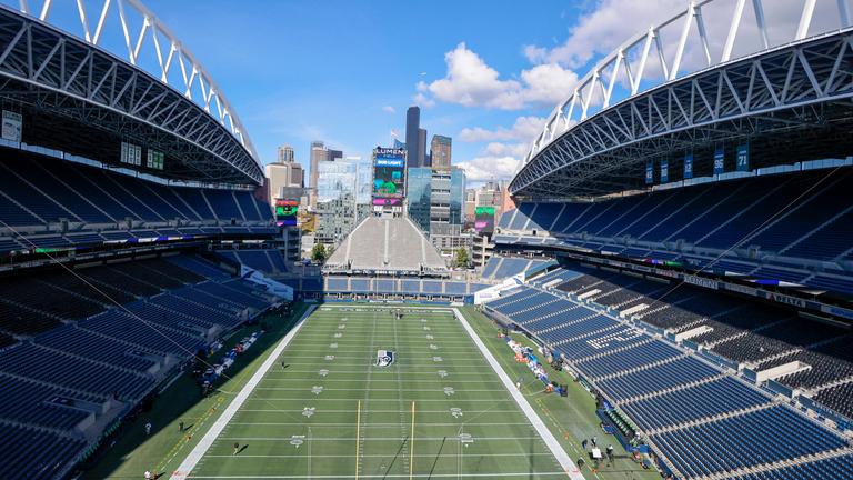 Das Lumen Field Stadium in Seattle. 
