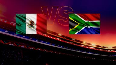 Eröffnungsspiel: Gruppe A Mexiko - Südafrika und Spieler