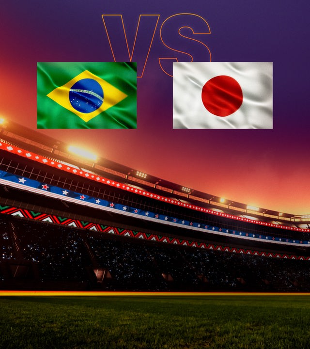 Sechzehntelfinale: Brasilien - Japan