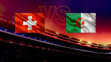 Sechzehntelfinale: Schweiz - Algerien