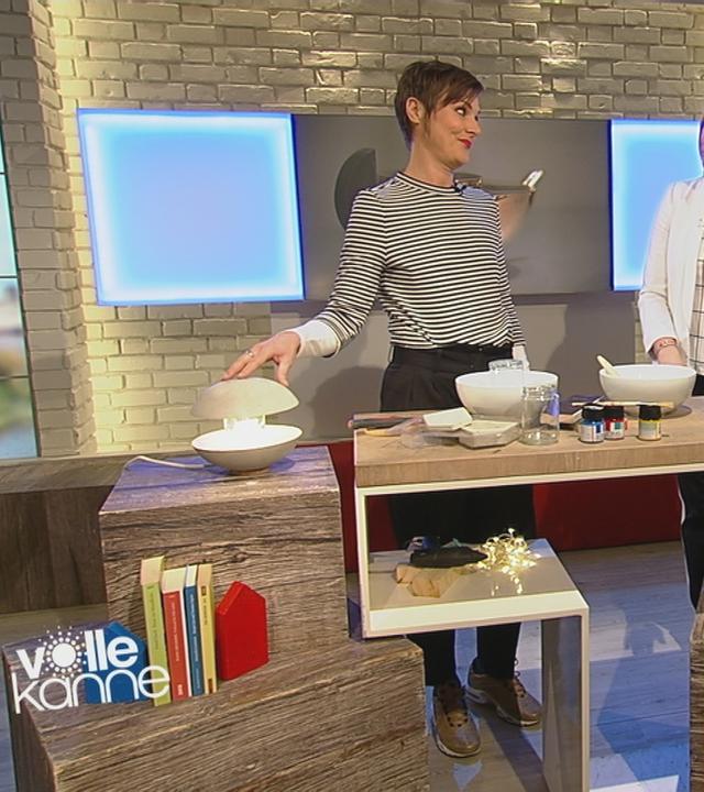 Designerin Ann-Kathrin Otto zeigt, wie man den Look auf Deko-Gegenstände überträgt.
