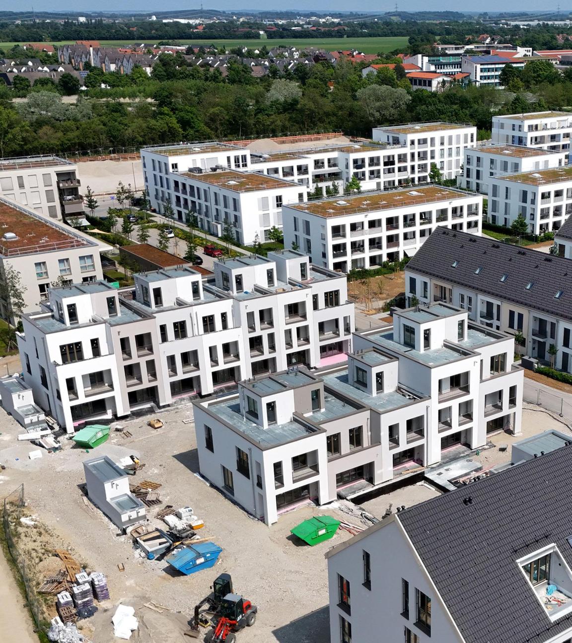 Neubaugebiet im Landkreis München