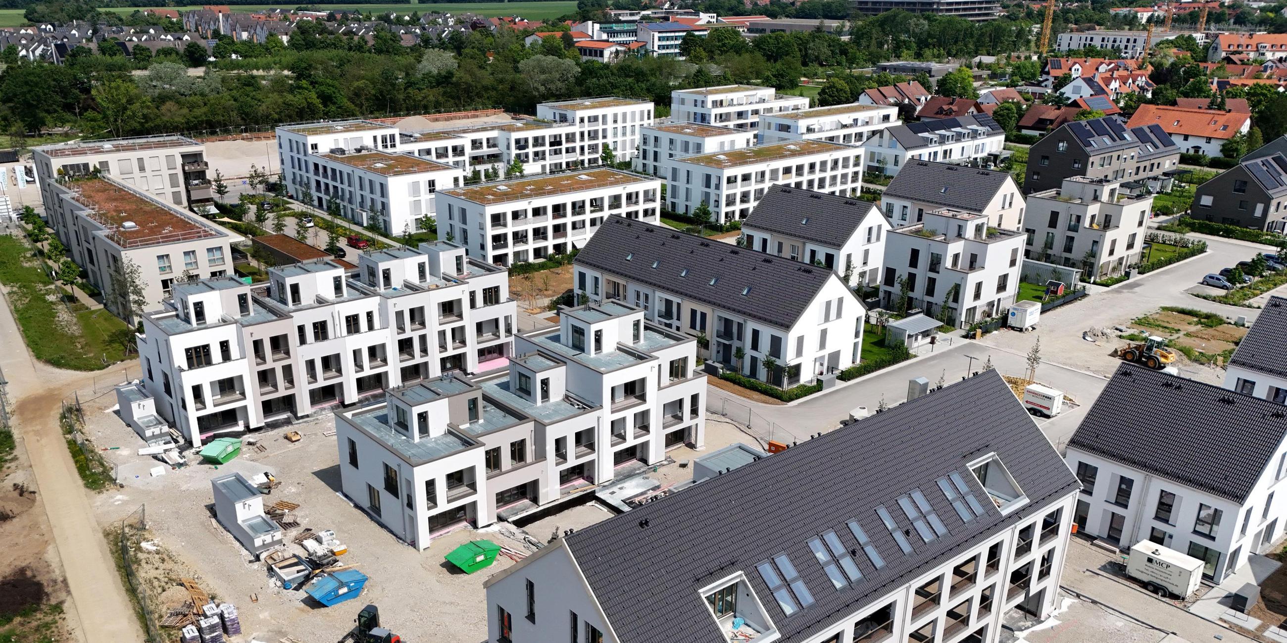Neubaugebiet im Landkreis München