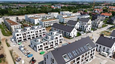 Neubaugebiet im Landkreis München