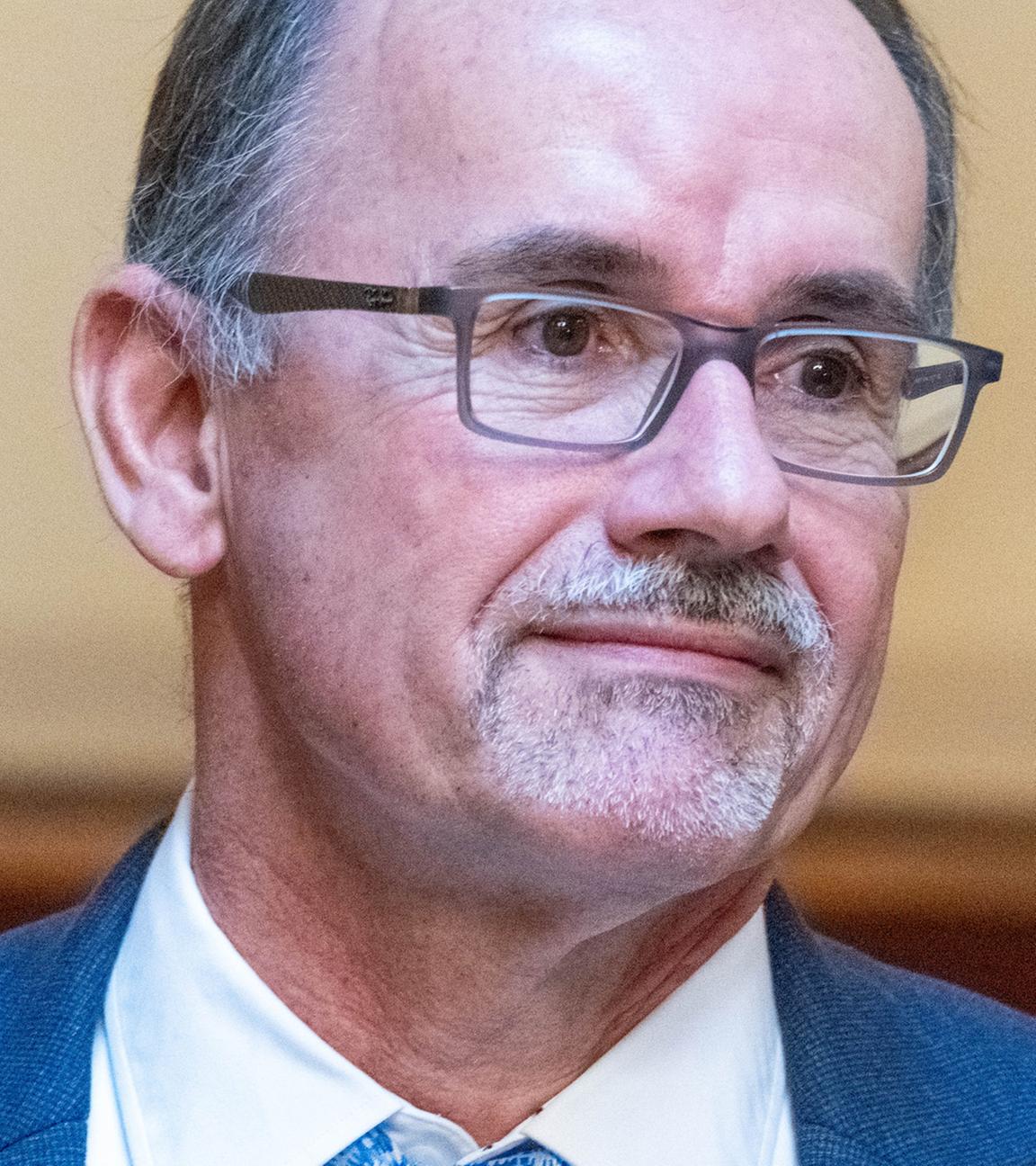 Wolfgang Blank (parteilos), Wirtschaftsminister von Mecklenburg-Vorpommern. (Archiv)