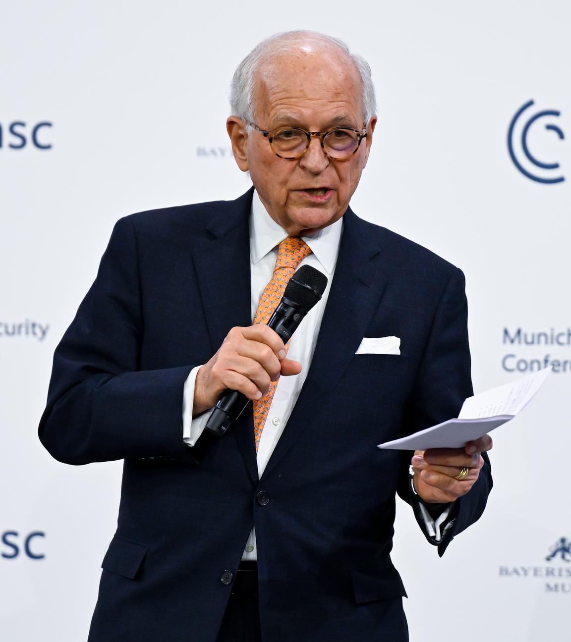 Wolfgang Ischinger auf der Münchner Sicherheitskonferenz.