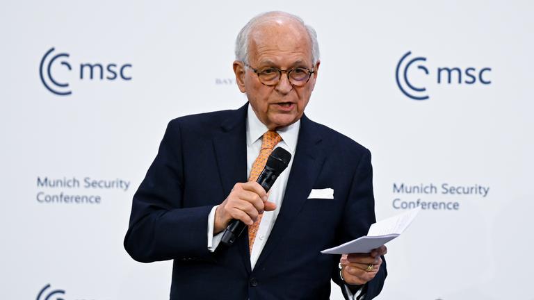 Wolfgang Ischinger auf der Münchner Sicherheitskonferenz.