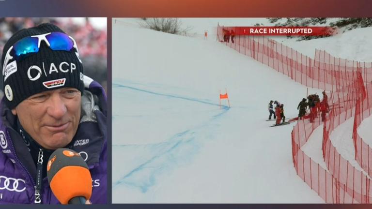 DSV-Alpindirektor Wolfgang Maier über die Stürze bei der Frauen-Abfahrt in Crans Montana