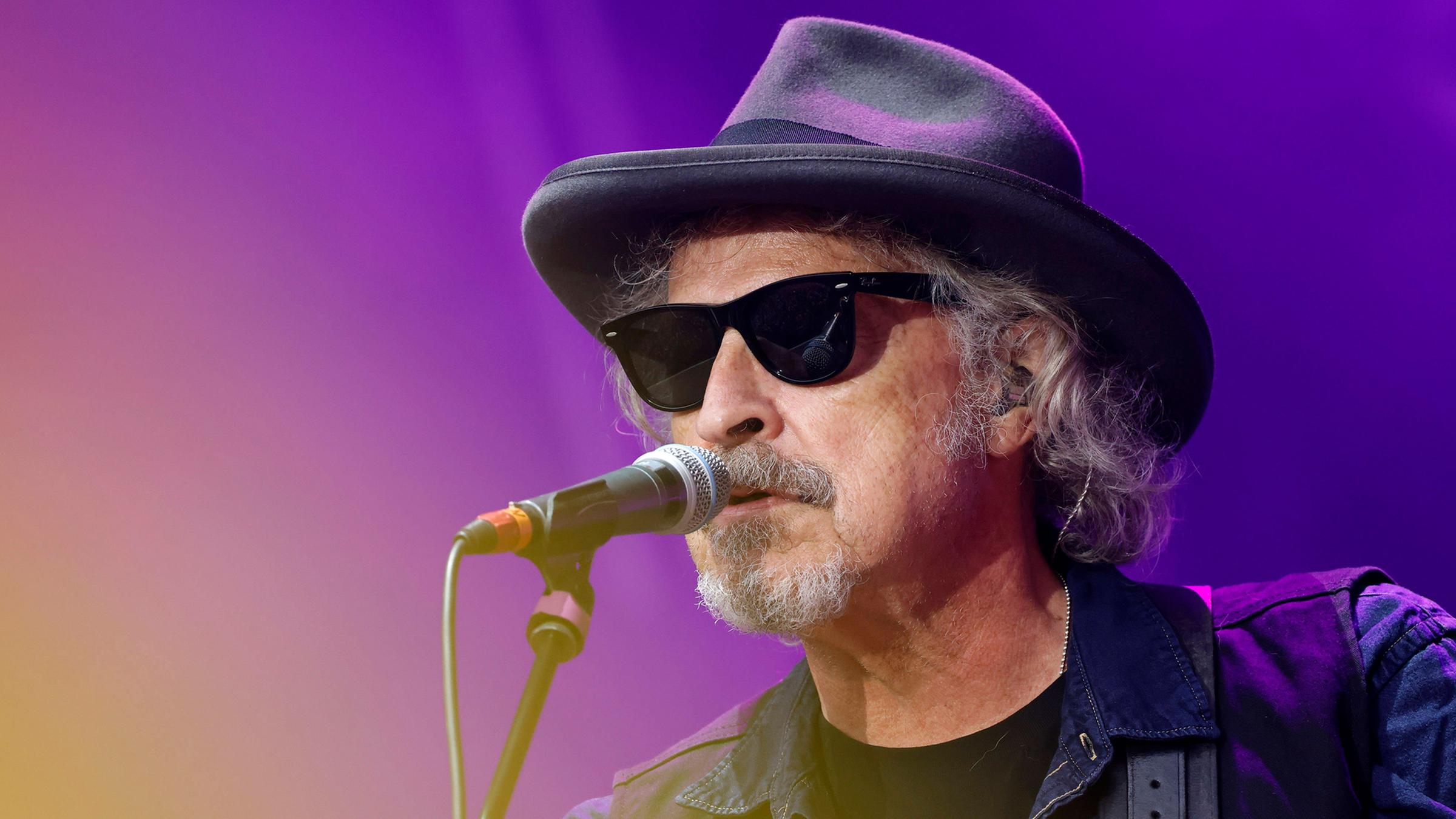 Musiker Wolfgang Niedecken mit der Band BAP bei seinem Konzert auf der Bühne des Bonner Kunst!Rasen am 16.08.2025