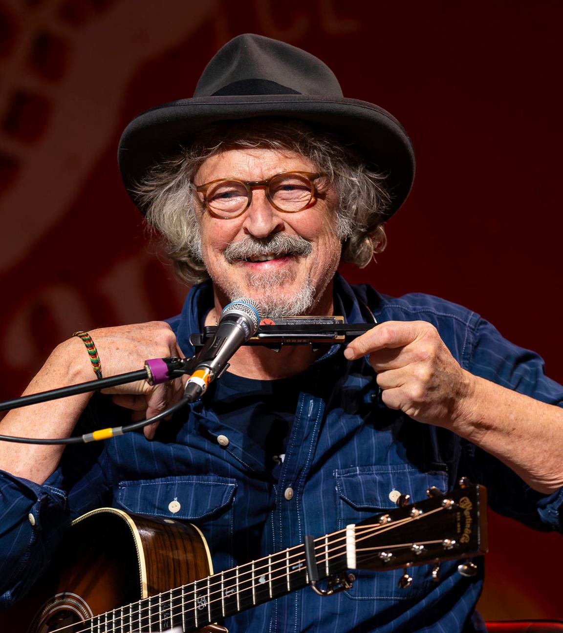 Musiker Wolfgang Niedecken während eines Auftritts in Lübeck ab 29.01.2026.